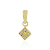 Ciondolo in argento con Diamante SI1 (I)