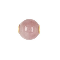 Ciondolo in argento con Quarzo Rosa