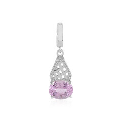Ciondolo in argento con Kunzite