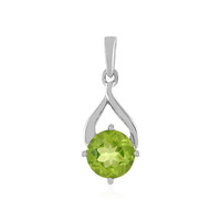 Ciondolo in argento con Peridoto