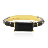 Anello in argento con Onice Nero