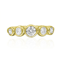 Anello in oro con Diamante I1 (H) (CIRARI)
