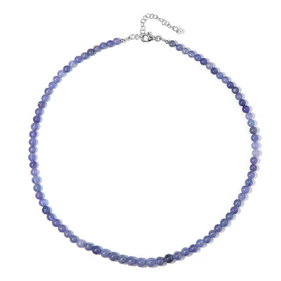 Collana in argento con Tanzanite