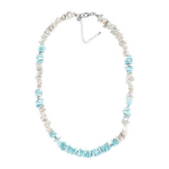 Collana in argento con Larimar