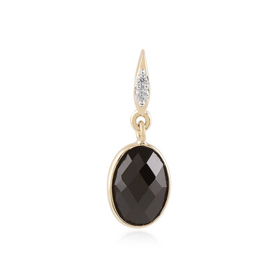 Ciondolo in oro con Spinello Nero