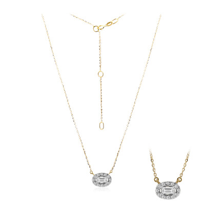 Collana in oro con Diamante SI1 (G) (Annette)