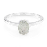 Anello in argento con Labradorite