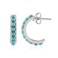 Orecchini in argento con Turchese Sleeping Beauty