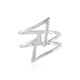 Anello in argento con Diamante I2 (H) (de Melo)