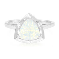 Anello in argento con Quarzo Blue Moon