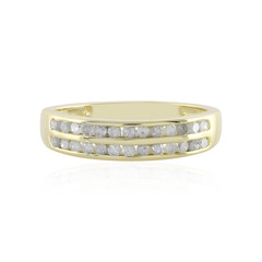 Anello in oro con Diamante I4 (J)