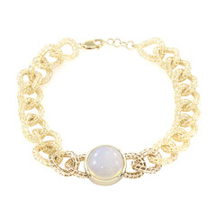 Bracciale in oro con Opale di Welo (Ornaments by de Melo)
