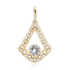 Ciondolo in oro con Danburite (Ornaments by de Melo)