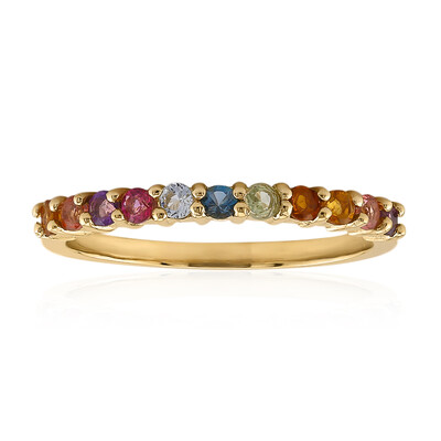 Anello in argento con Topazio Blu Cielo