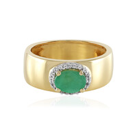 Anello in argento con Smeraldo Socoto
