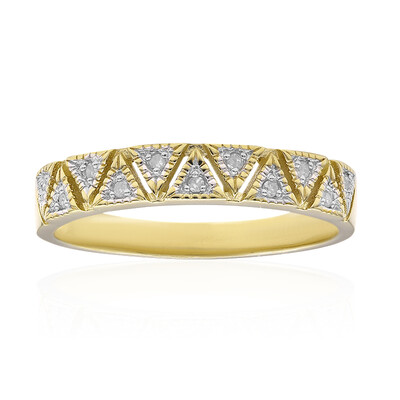 Anello in argento con Diamante I3 (I)