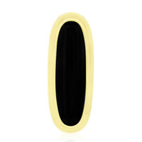 Ciondolo in argento con Onice Nero