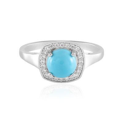 Anello in argento con Turchese Sleeping Beauty