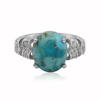 Anello in argento con Turchese