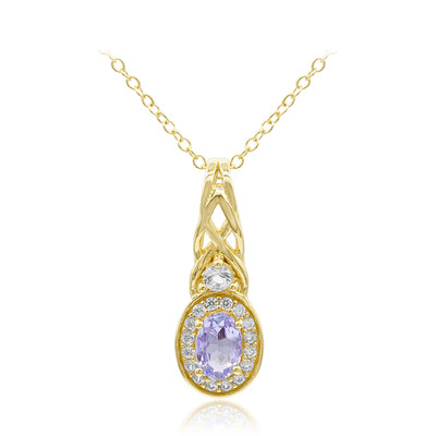 Collana in argento con Tanzanite