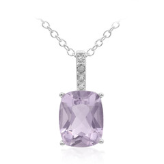 Collana in argento con Ametista Boliviana