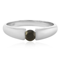 Anello in argento con Diamante Nero