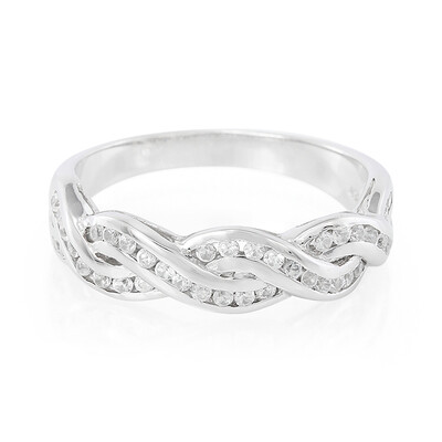 Anello in argento con Zircone