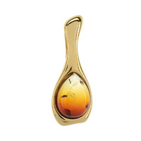 Ciondolo in argento con Ambra Baltica