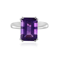 Anello in argento con Ametista Siberiana
