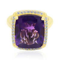 Anello in argento con Ametista del Marocco