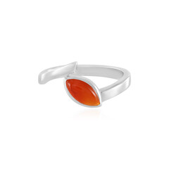 Anello in argento con Corniola