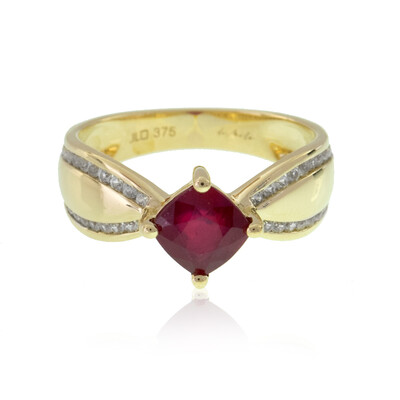 Anello in oro con Rubino del Madagascar (de Melo)
