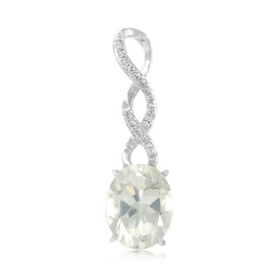 Ciondolo in argento con Ortoclasio