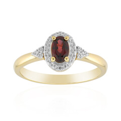 Anello in oro con Rubino Songea
