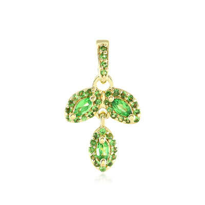 Ciondolo in argento con Tsavorite