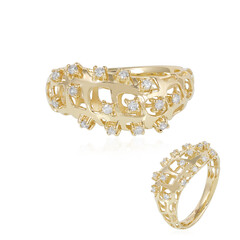 Anello in oro con Diamante I1 (I)  (Ornaments by de Melo)
