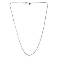Catenina margherita regolabile con cursore in argento - 61 cm - 6,6 g