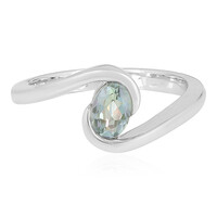 Anello in argento con Quarzo Lago della Montagna