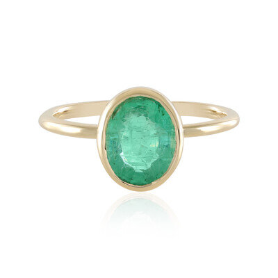 Anello in oro con Smeraldo Russo