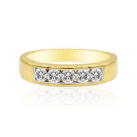 Anello in oro con Diamante IF (D)