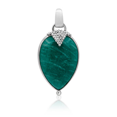 Ciondolo in argento con Amazzonite