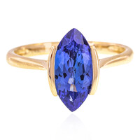 Anello in oro con Tanzanite AAA (CIRARI)