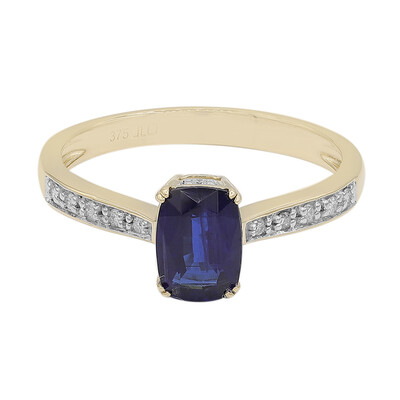 Anello in oro con Cianite