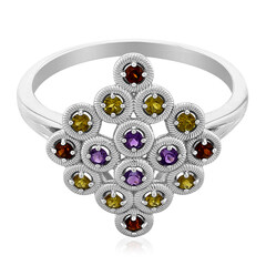 Anello in argento con Gemme