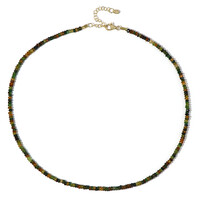 Collana in argento con Tormalina Verde