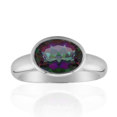 Anello in argento con Quarzo Mistico