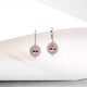 Orecchini in oro con Spinello Rosa (CIRARI)