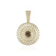 Ciondolo in oro con Diamante Champagne I2 (Ornaments by de Melo)