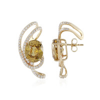 Orecchini in oro con Zircone Giallo (de Melo)
