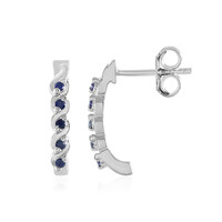 Orecchini in argento con Zaffiro Blu